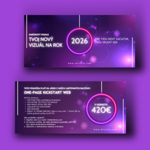 DARČEKOVÝ POUKAZ KICKSTART