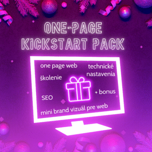 ONE-PAGE KICKSTART WEB